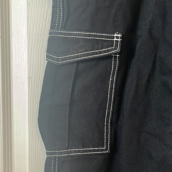 PETITE Carpenter Black Cargo - Picture 3 of 4